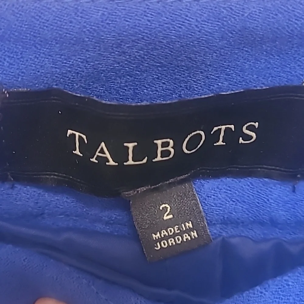Blue Talbots pants - Picture 3 of 6